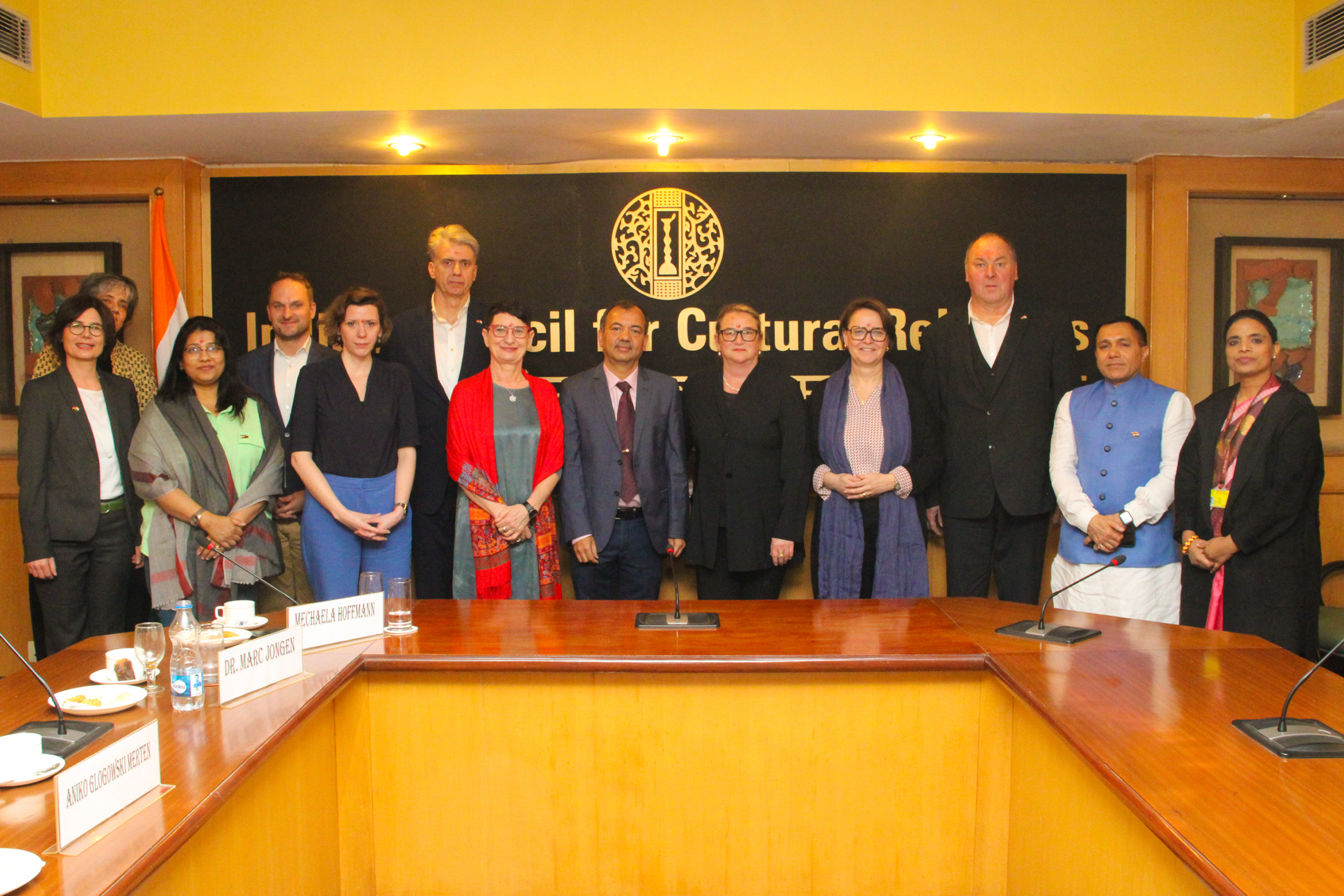 DG, ICCR, Shri Kumar Tuhin met with 6-member delegation from the German Parliamentary Committee for Culture & Media led by Hon'ble Ms. Katrin Budde, at ICCR HQs