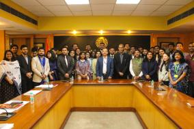 Organization of the Induction Training Programme for 36 Officer Trainees of the 2023 batch of Indian Foreign Service (IFS) and 2 Diplomats from Bhutan on February 15, 2024
