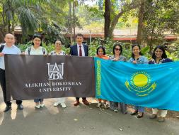 Visit of a 2-member delegation from Alikhan Bokeikhan University (ABU), Kazakhstan, under ICCR’s Academic Visitors Programme (AVP) from March 10-18, 2024