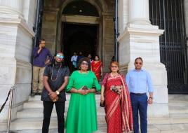 Visit of Ms. René Mercedes Baptiste, Speaker of the OECS Parliament and former Cabinet Minister of Government of Saint Vincent and the Grenadines, to India under the ICCR’s Distinguished Visitors Programme (DVP) from March 19-27, 2024